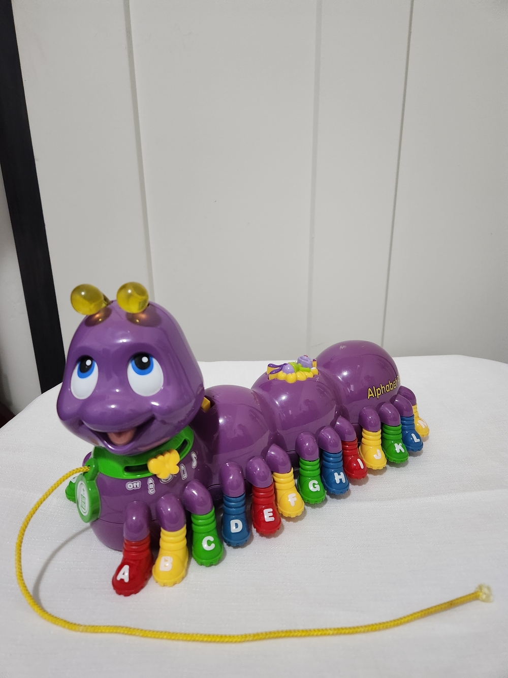 LeapFrog Alphabet Pal Purple Caterpillar Interactive Pull Toy-2001